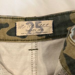 Free people camo pants